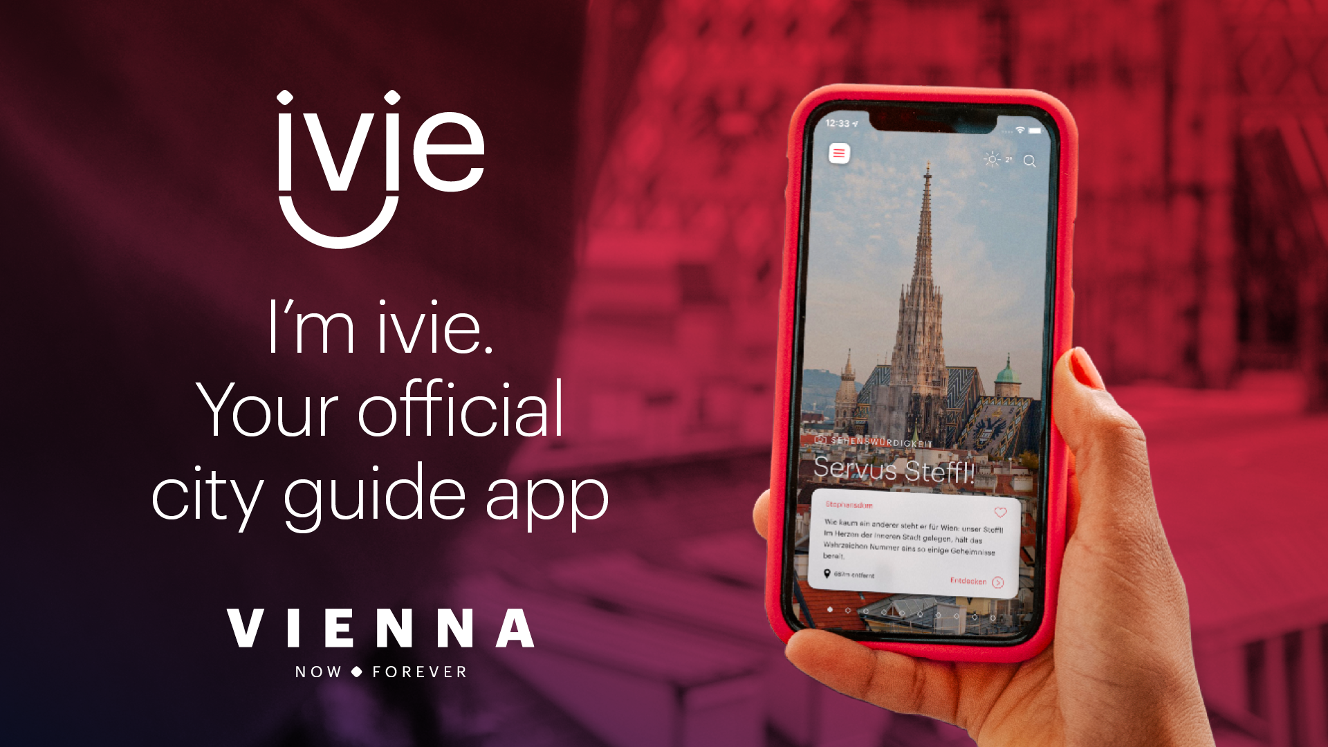 Tour des fonctions de l'application guide touristique ivie