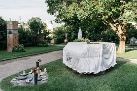 Udo Jürgens’ grave of honor at the Vienna Central Cemetery
