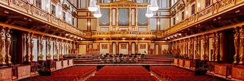 Sala de Aur din Musikverein Viena, fotografie full-length