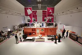 exposition of the art fair for Blickfang