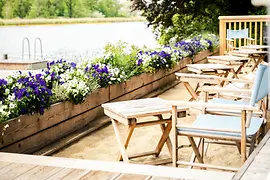 Restaurant Das Bootshaus on the Old Danube