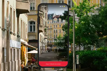 ivie Sujet für Gußhausviertel und Freihausviertel Walk