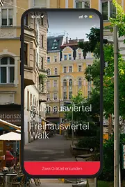 ivie Sujet für Gußhausviertel und Freihausviertel Walk