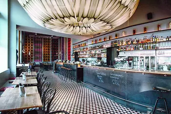 Restauracja Market, widok wnętrza