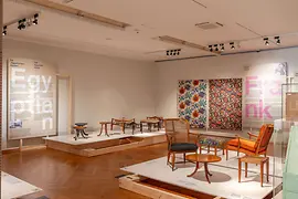 Vienna Furniture Museum, exhibition view, Josef Frank and the others