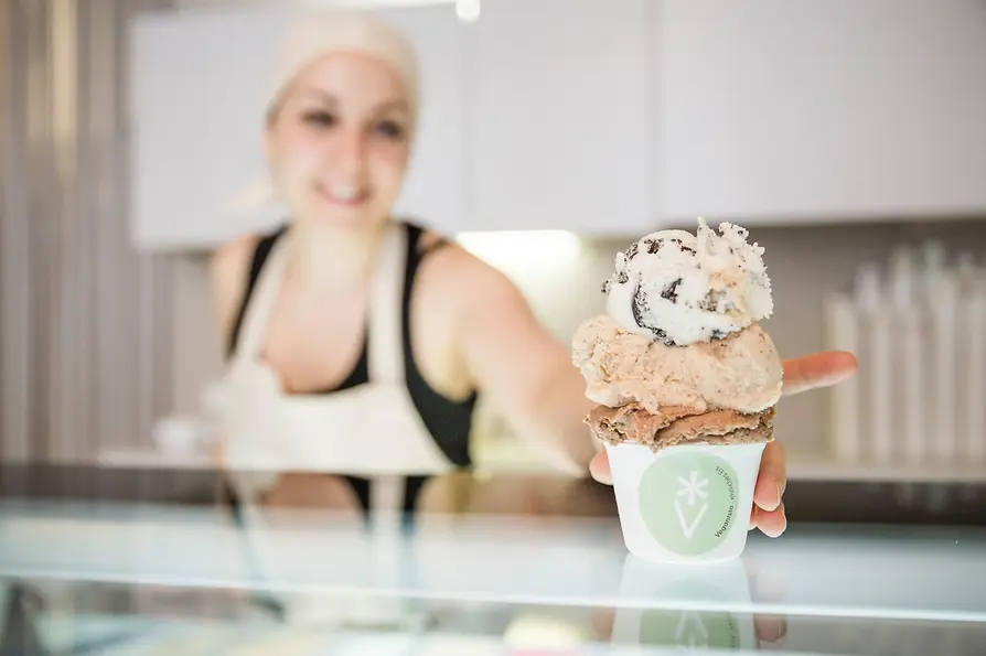 Vegan ice cream parlor Veganista Ice Cream 