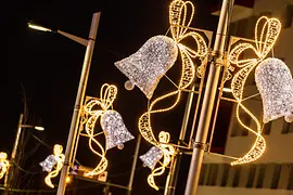 Christmas in Vienna – Christmas lights in Seestadt Aspern 