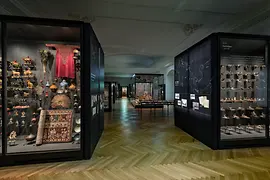 View inside the exhibition hall Museomania