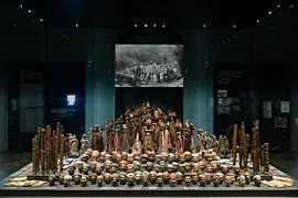 View inside the exhibition hall Museomania