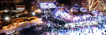 Wiener Eistraum am Rathausplatz, Eröffnung 2019, Eisflächen