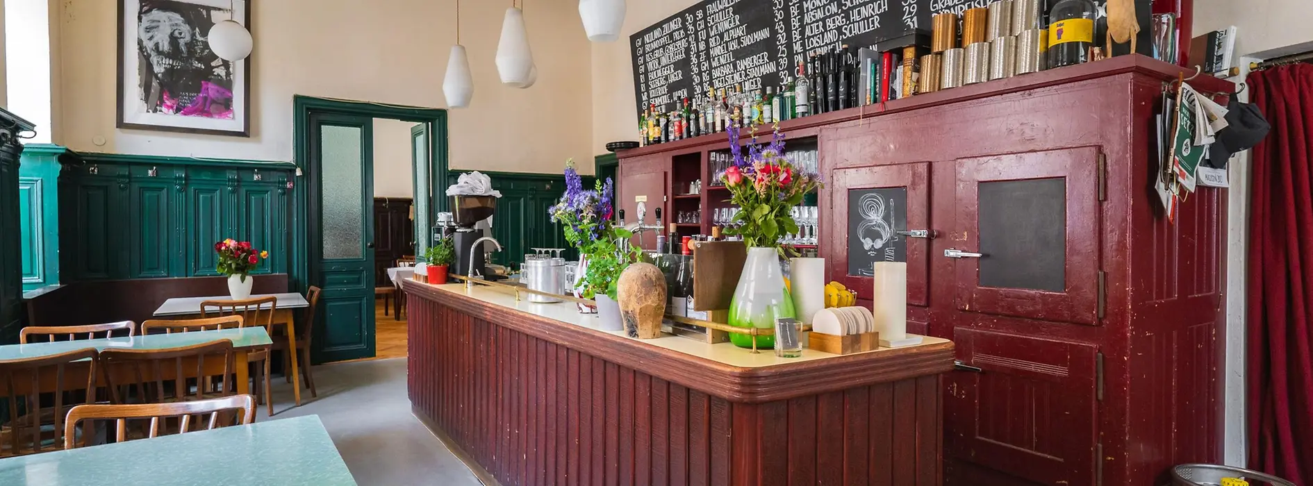 Interior view of Gasthaus Wolf, Vienna