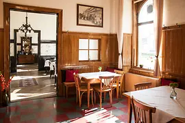 Interior view of the restaurant "Zum Friedensrichter"